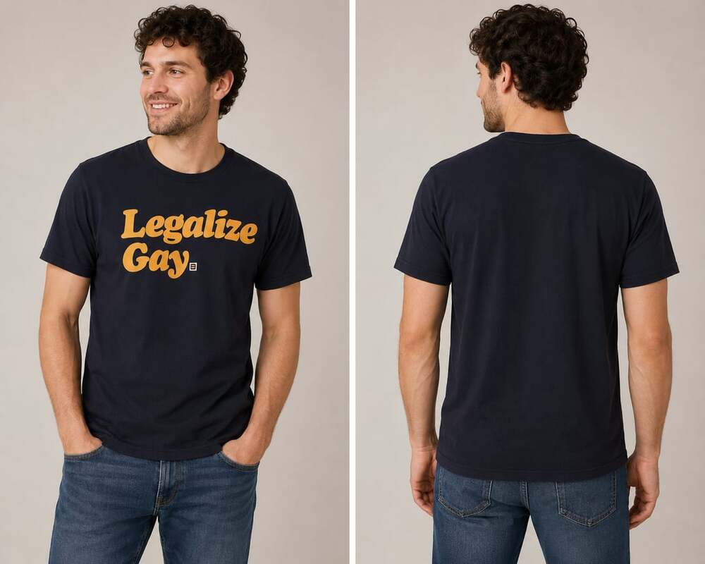American Apparel Legalize Gay Graphic T-Shirt
